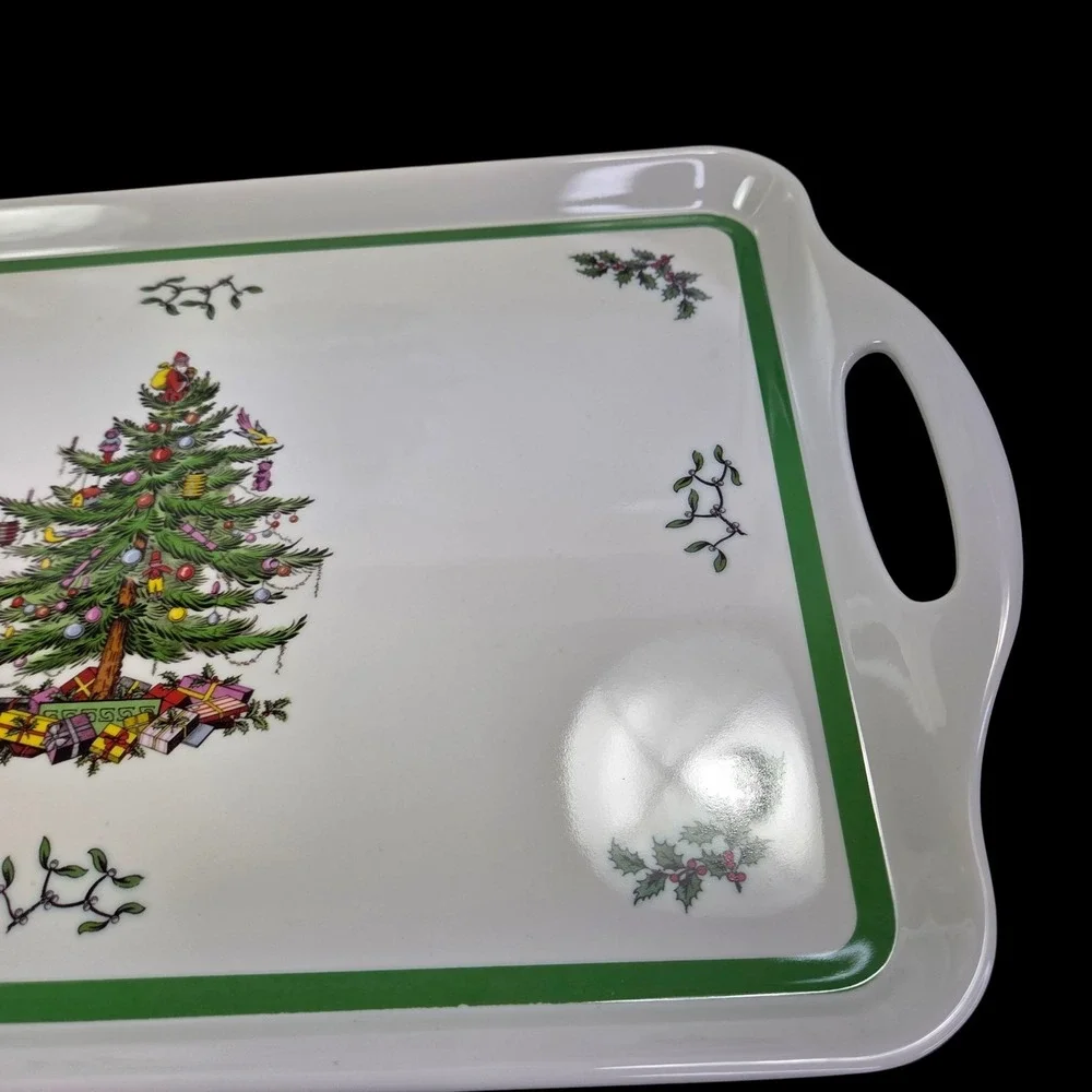 Spode christmas serving